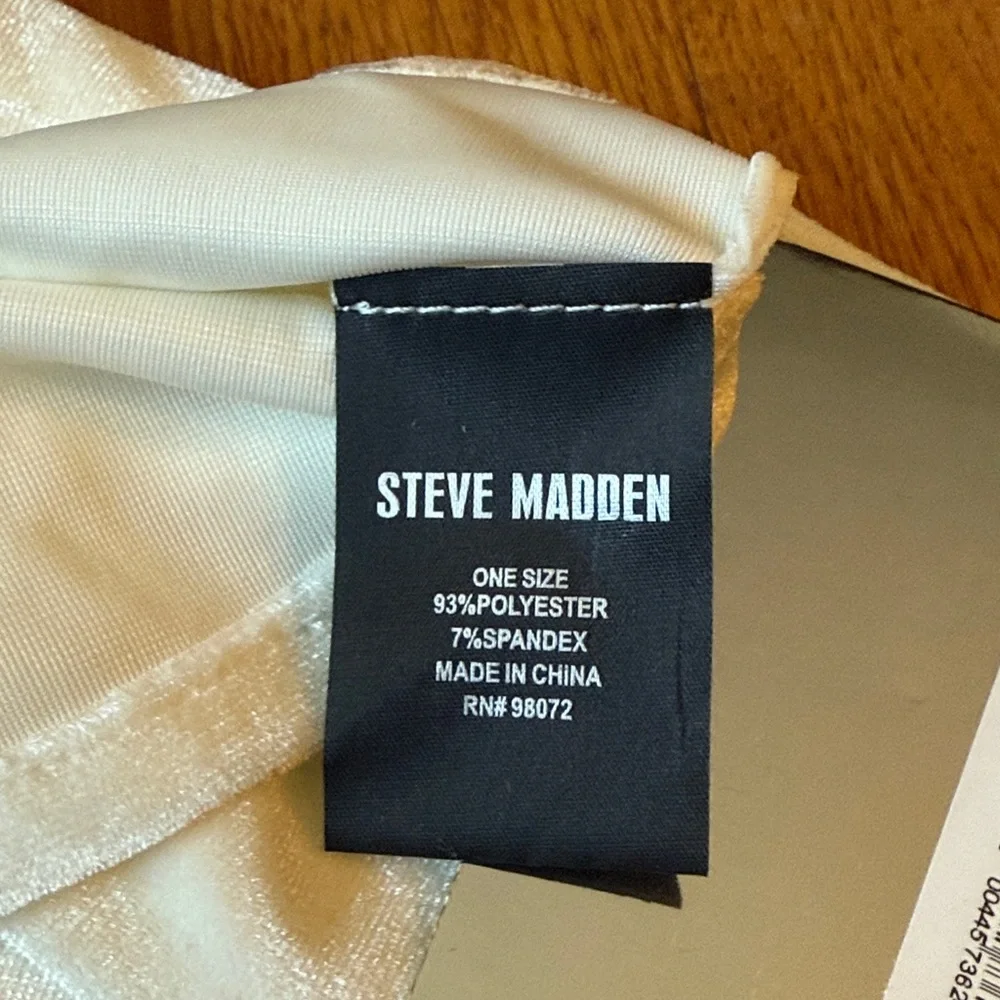 NWT Steve Madden Opera Length Fashion Gloves White One Size Fits Most